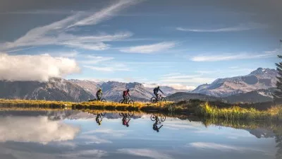 E-bike Enduro - Orgie de singles dans l'Beaufortain - Alpes du Nord - Azimut Ski Bike Mountain - www.azimut.ski