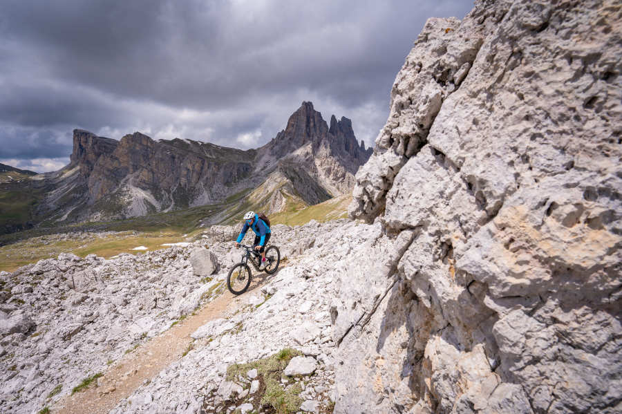 E-bike Enduro - Singletracks des Dolomites