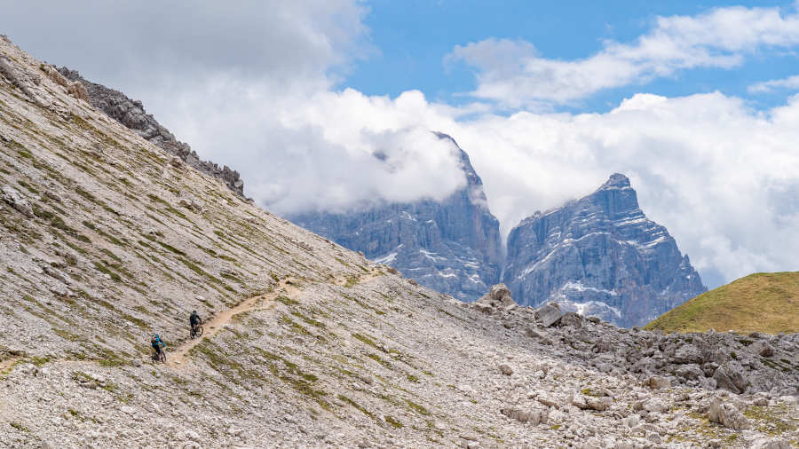 E-bike Enduro - Singletracks des Dolomites