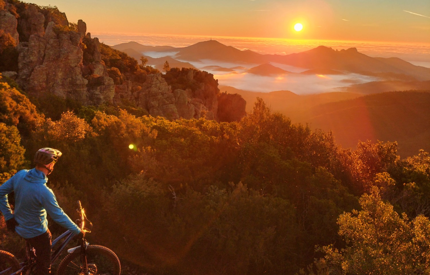 E-bike - Balade ensoleillée dans l'Estérel - Côte d'Azur