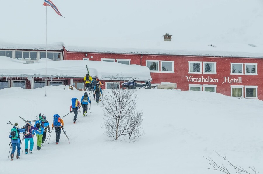 Ski touring in the heart of Sognefjord - Southern Norway
