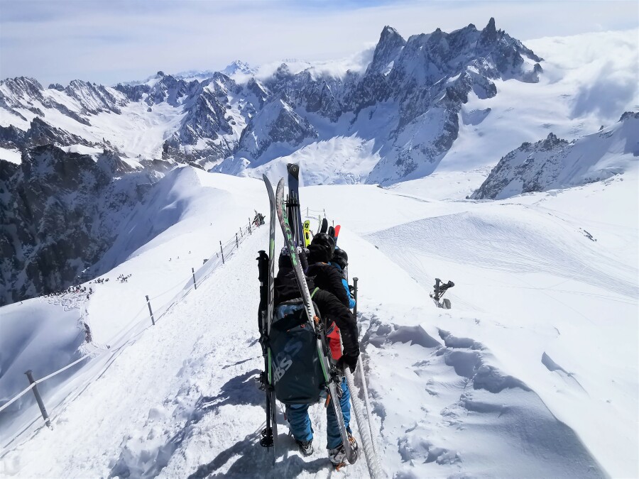 Aiguilles Rouges et Vallée Blanche Chamonix - ski de randonnée 