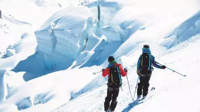 Chamonix Glaciers Tour - the Best Of - Ski touring - Azimut Ski Bike Mountain - www.azimut.ski