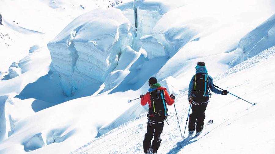 Raid ski de randonnee Silvretta Glacier autriche