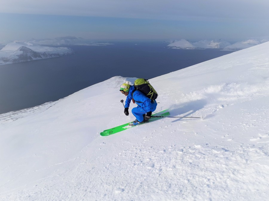 sejour ski de randonnée Alpes de Lyngen Norvège