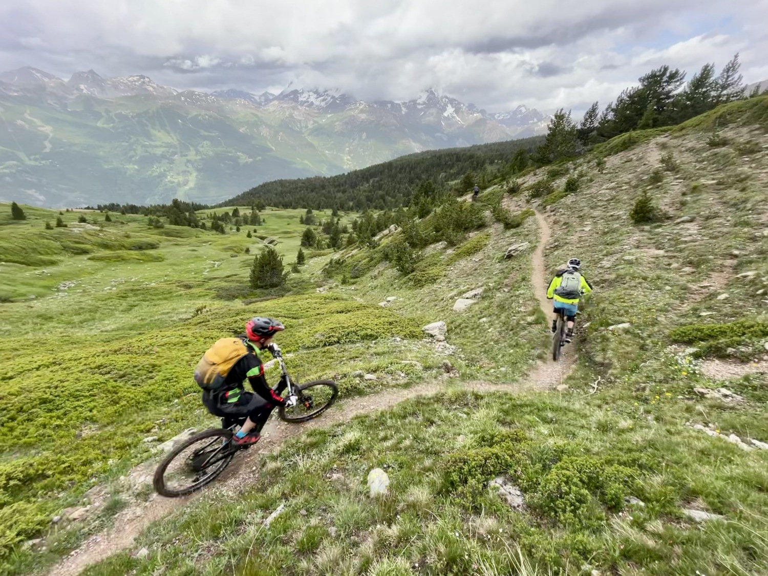 Découverte du VTT Enduro Week-end maniabilité dans les Ecrins Shuttle