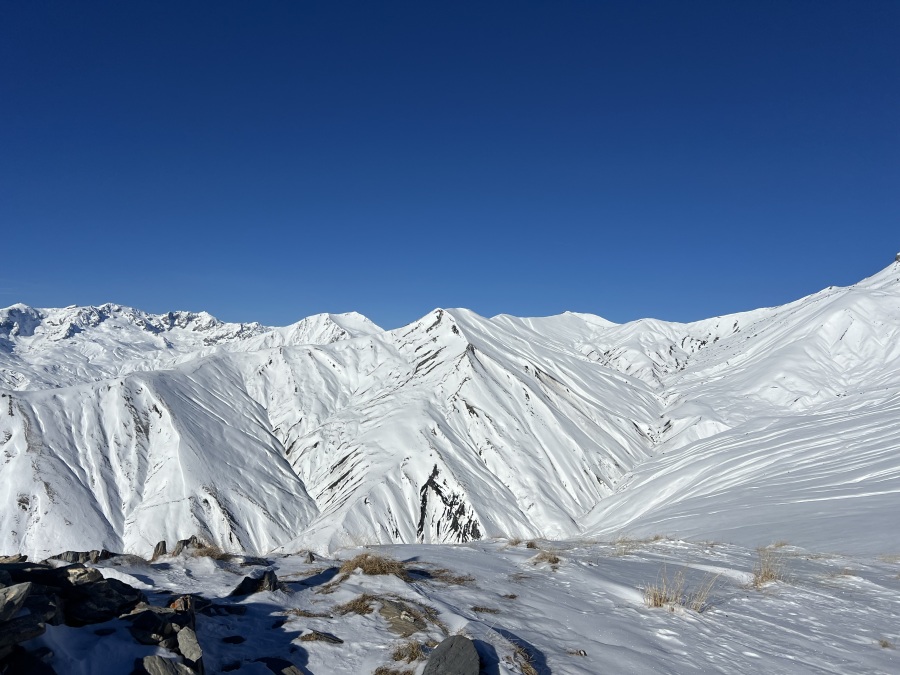 Itinérance ski de rando face à la Meije 