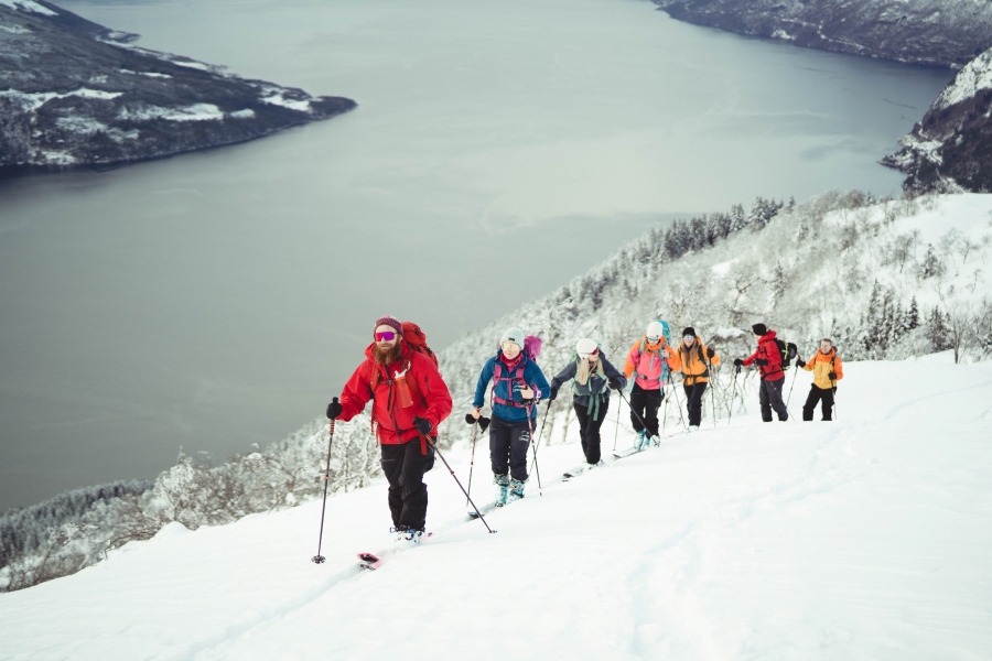 Ski touring in the heart of Sognefjord - Southern Norway