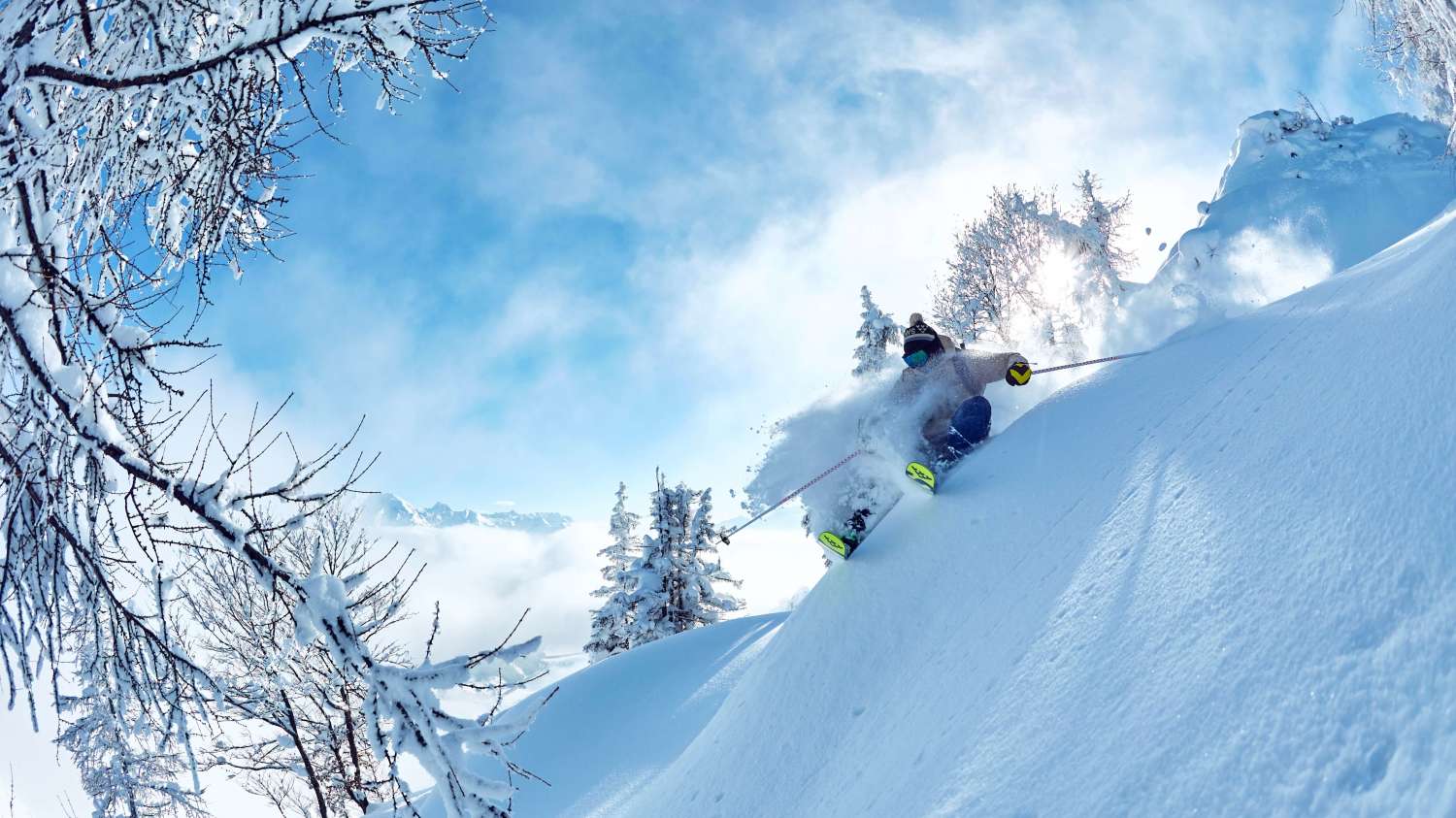 Freeride skiing in Georgia - Southern Caucasus