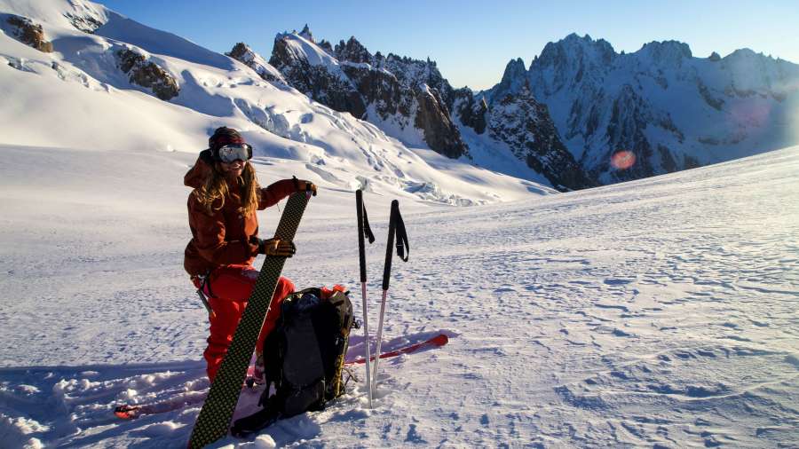 sejour ski de randonnee Chamonix Mont Blanc