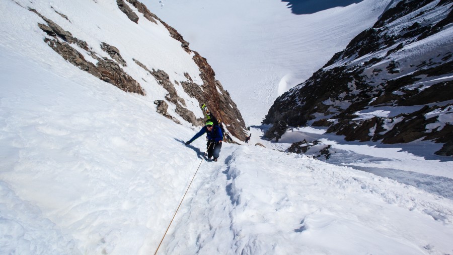 ski touring trip Chamonix Zermatt
