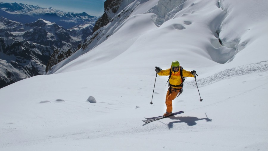 Salinger - Dôme des Ecrins premier 4000 - ski de randonnée