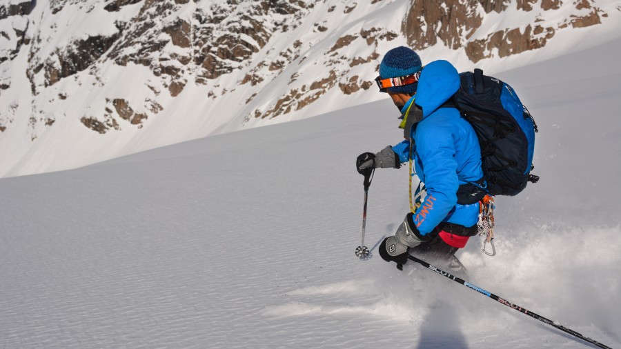 Salinger - Dôme des Ecrins premier 4000 - ski de randonnée