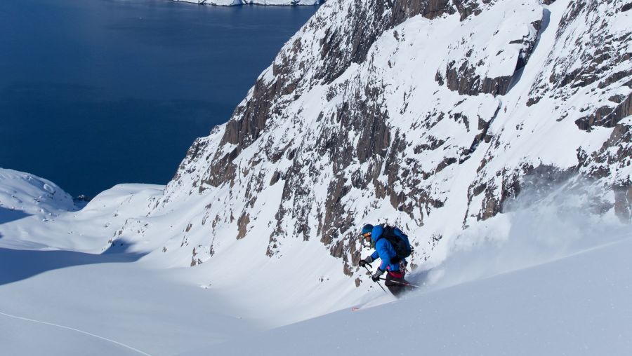 ski de randonnée lofoten norvege