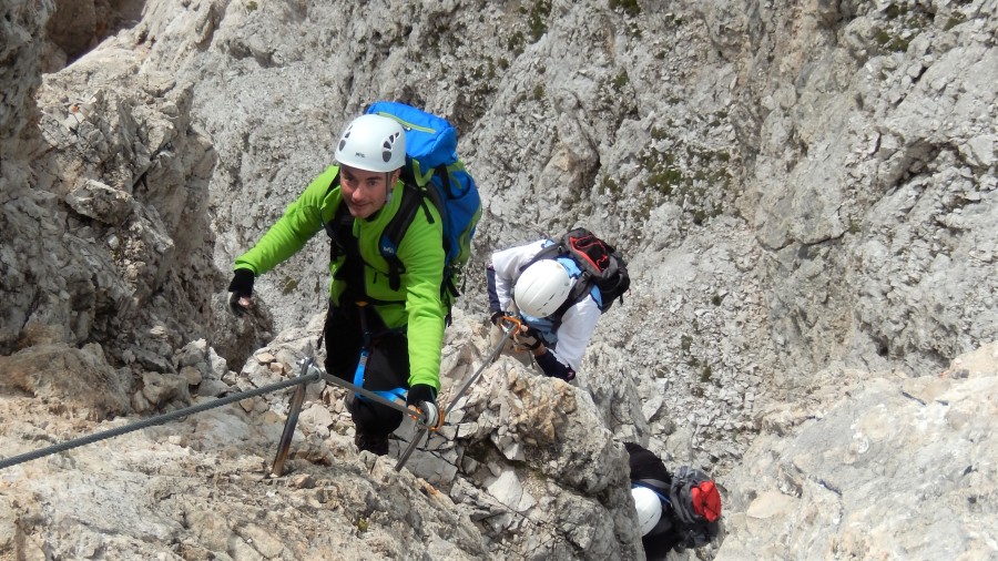 Week-end -Via ferrata in the Ecrins - Southern Alps
