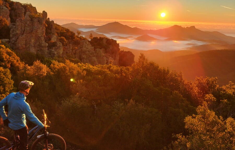 E-bike Enduro - Pure riding under the Estérel sun - Côte d'Azur